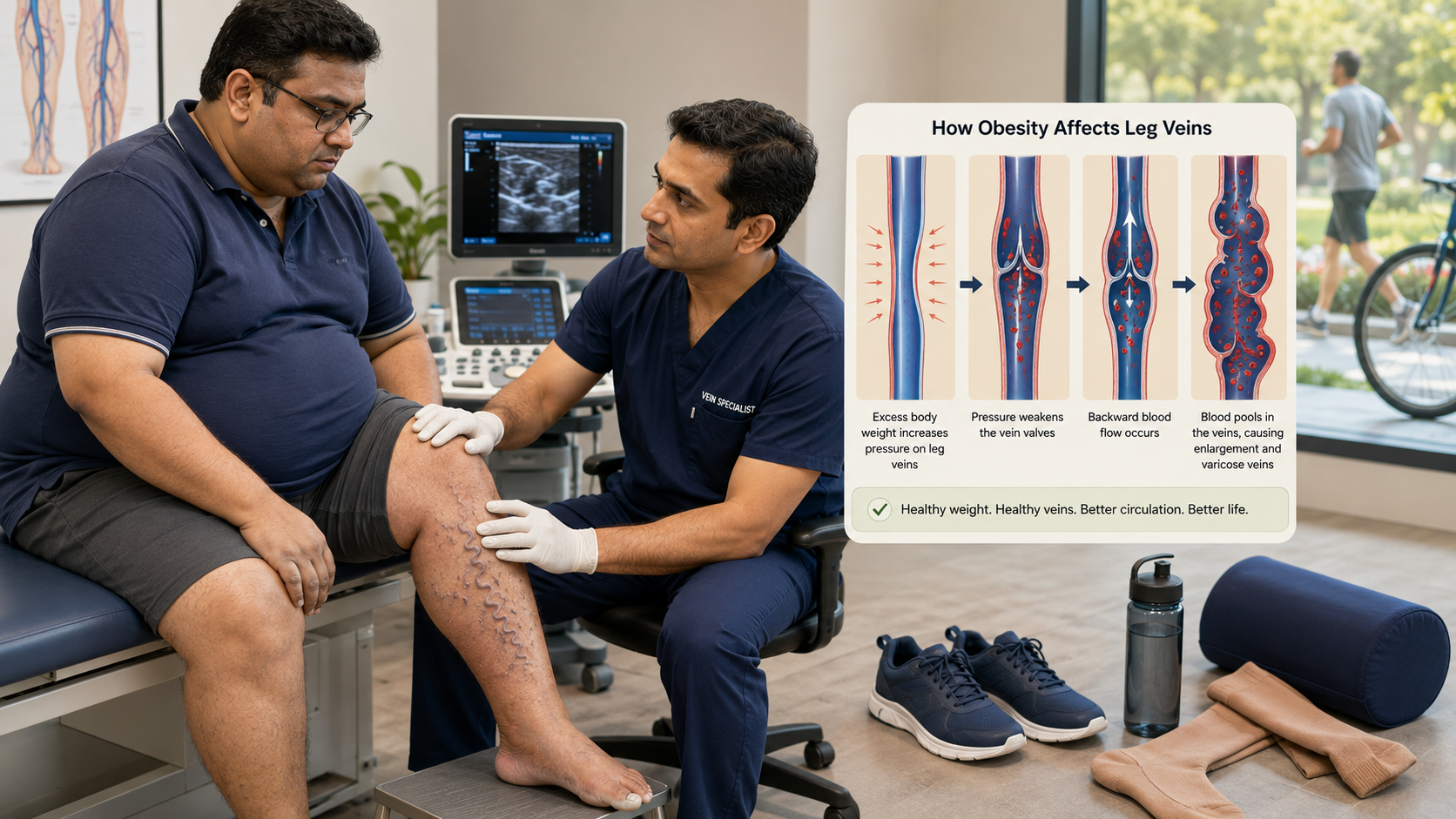 The Link Between Obesity and Varicose Veins: Tips for Weight Management